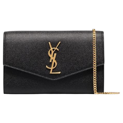 ysl uptown clutch nude|SAINT LAURENT Grain De Poudre Uptown Pouch Black.